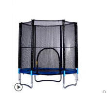 TECHSPORT diameter 8 feet 48 springs adult child trampoline
